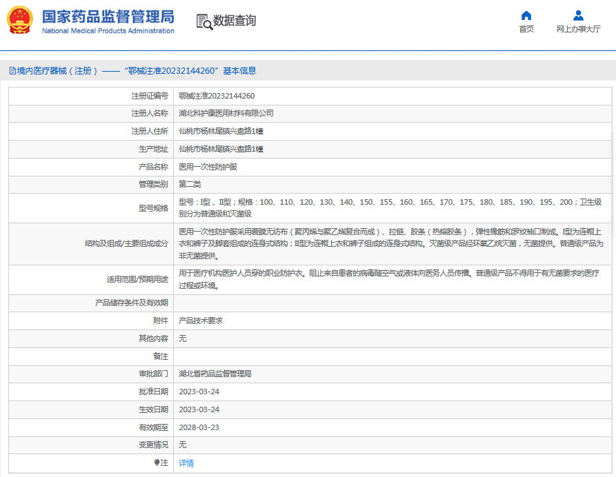 科護康醫用***次性防護服I型 、II型1.png